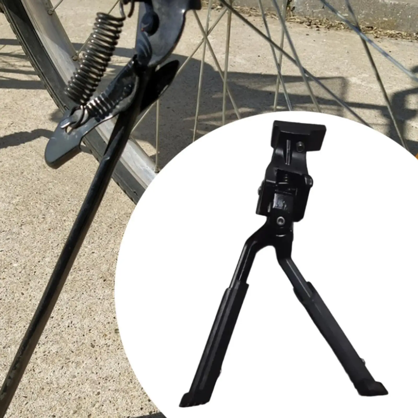 Double Leg Bike Kickstand Bike Stand Support Folding Anti Slip Cycling Parking Foot Support Center Mount Adjustable Height
Double Leg Bike Kickstand Bike Stand Support Folding Anti Slip Cycling Parking Foot Support Center Mount Adjustable Height