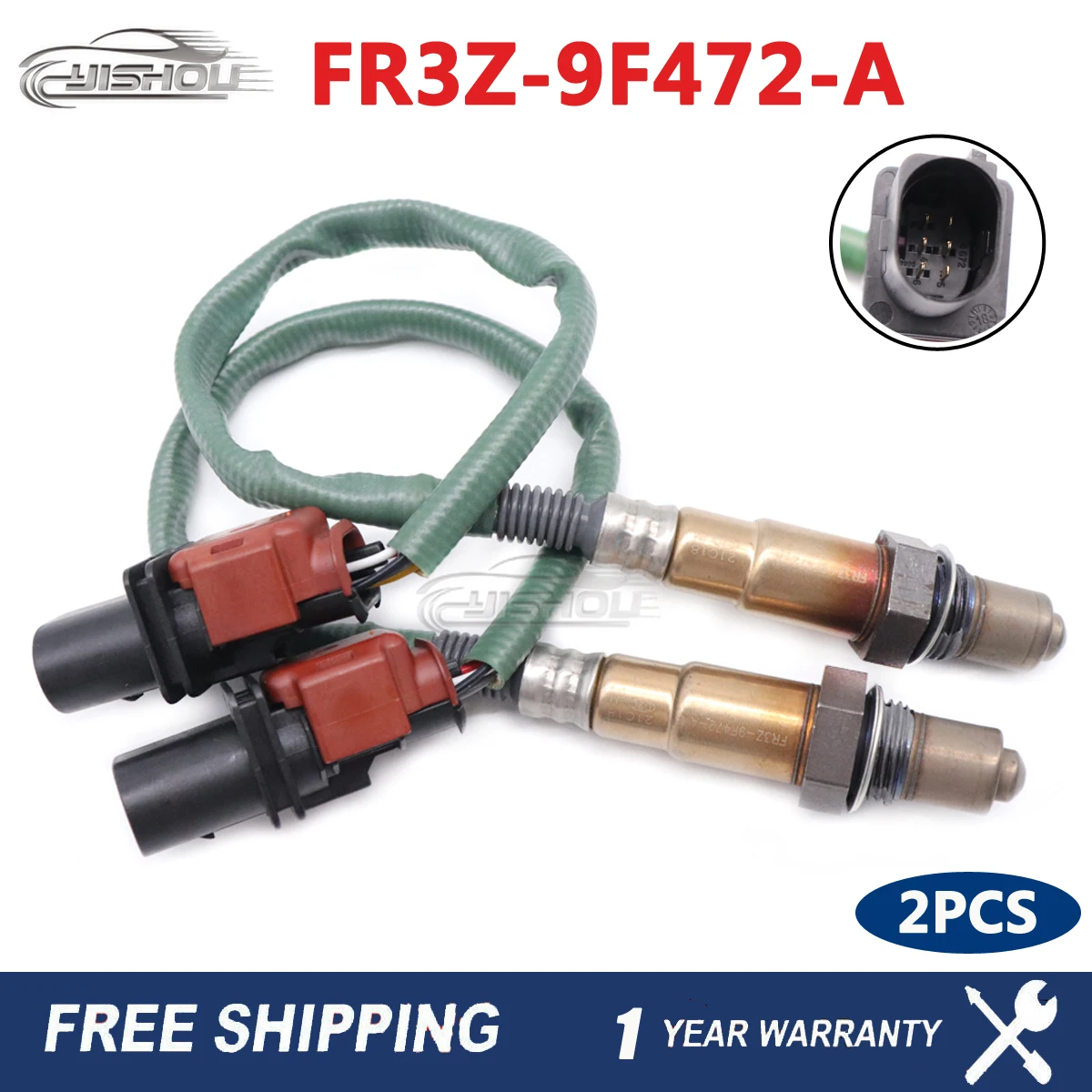 2PCS Upstream Air Fuel Ratio O2 Oxygen Lambda Sensor 5 Wire FR3Z-9F472-A For FORD EDGE ESCAPE EXPLORER F-150 FOCUS LINCOLN MKC
2PCS Upstream Air Fuel Ratio O2 Oxygen Lambda Sensor 5 Wire FR3Z-9F472-A For FORD EDGE ESCAPE EXPLORER F-150 FOCUS LINCOLN MKC