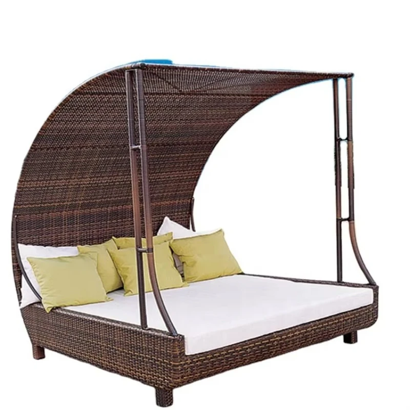 Pool furniture cheap garden sun loungers wicker outdoor steel rattan adjustable sunbed with canopy
Pool furniture cheap garden sun loungers wicker outdoor steel rattan adjustable sunbed with canopy