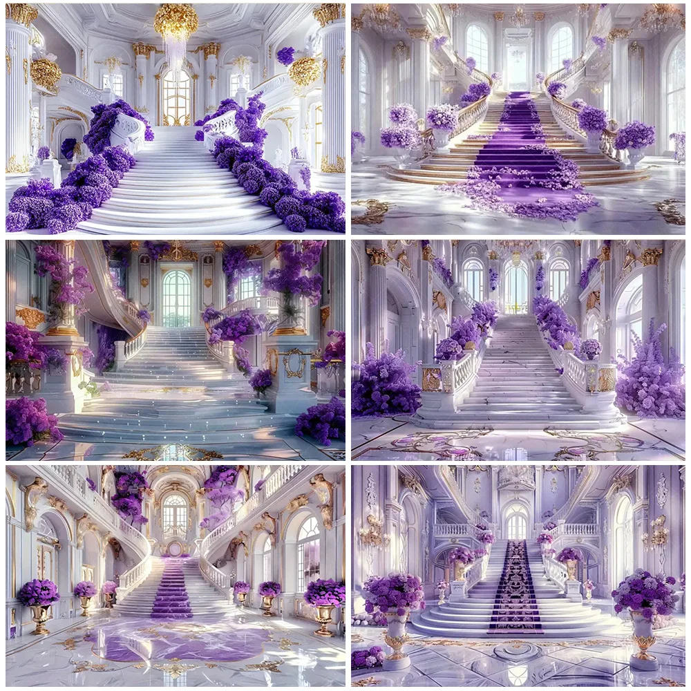 Luxury Medieval Palace Wedding Backdrop Retro Staircase Photography Background Birthday Portrait Banquet Hall Studio Props
Luxury Medieval Palace Wedding Backdrop Retro Staircase Photography Background Birthday Portrait Banquet Hall Studio Props