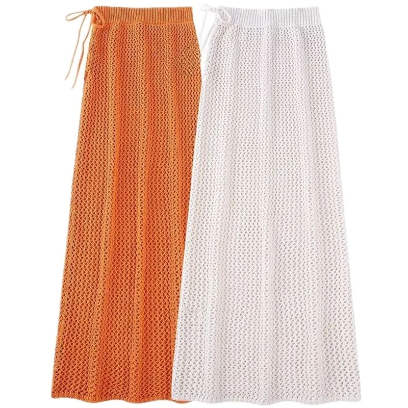 Новая женская трикотажная юбка миди с завышенной талией, универсальная, стройнящая, А-силуэт, вязаная крючком, весна-лето
Новая женская трикотажная юбка миди с завышенной талией, универсальная, стройнящая, А-силуэт, вязаная крючком, весна-лето