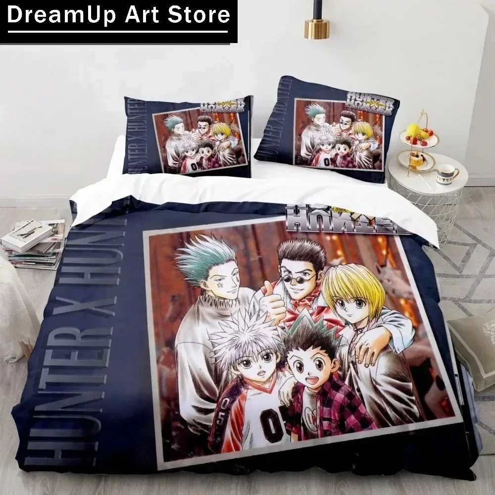 3d Hunter X Hunter Комплект постельного белья Twin Full Queen Size Аниме Постельный комплект Детский пододеяльник Спальня Домашний декор 
3d Hunter X Hunter Комплект постельного белья Twin Full Queen Size Аниме Постельный комплект Детский пододеяльник Спальня Домашний декор