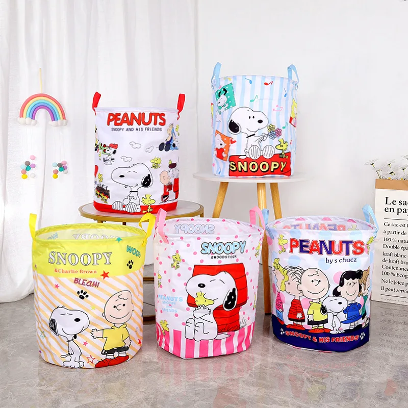 Snoopy Cartoon Anime Classic Round Laundry Hamper with Handles - Foldable Toy Clothing Sundries Dirty Clothes Storage Basket
Snoopy Cartoon Anime Classic Round Laundry Hamper with Handles - Foldable Toy Clothing Sundries Dirty Clothes Storage Basket