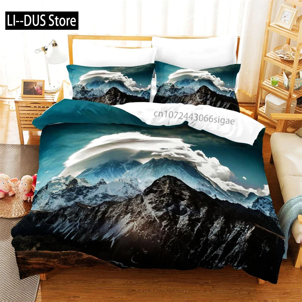 Duvet Cover Natural Scenery Landscape Snow Mountain Queen Bedding Duvet Cover Set Bedspreads With Pillowcase Bedroom Decoration
Duvet Cover Natural Scenery Landscape Snow Mountain Queen Bedding Duvet Cover Set Bedspreads With Pillowcase Bedroom Decoration