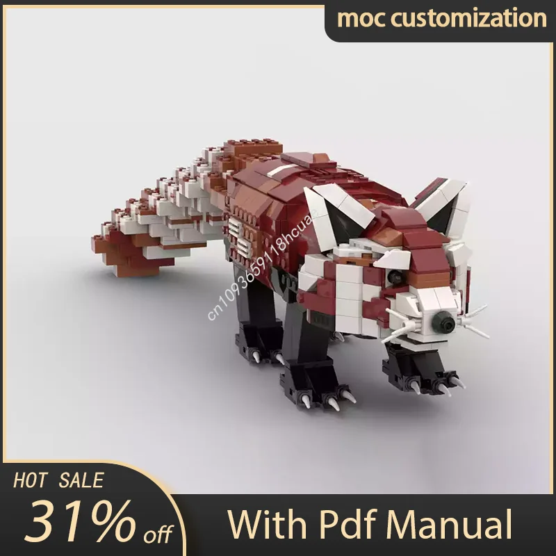 НОВЫЙ 902 шт. Moc красная панда модель креативные детские кирпичные игрушки на день рождения здание праздничный подарок блоки
НОВЫЙ 902 шт. Moc красная панда модель креативные детские кирпичные игрушки на день рождения здание праздничный подарок блоки