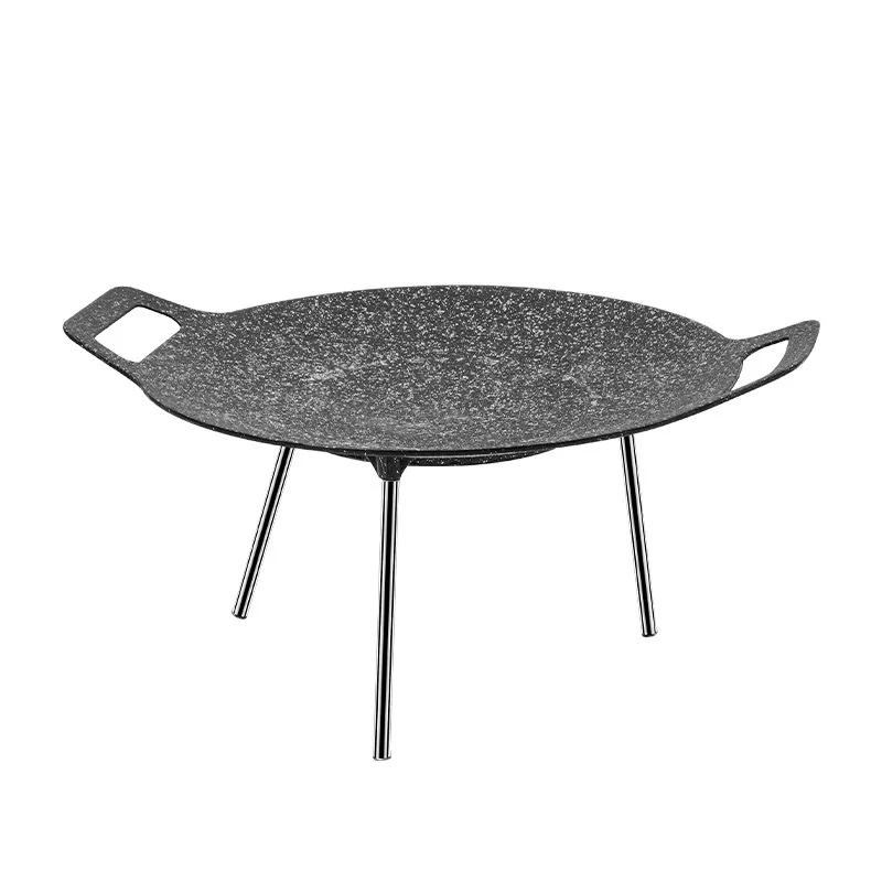 Outdoor camping card type teppanyaki Cooker Korean style domestic barbecue dish Multifunctional nonstick cooking pot portable
Outdoor camping card type teppanyaki Cooker Korean style domestic barbecue dish Multifunctional nonstick cooking pot portable