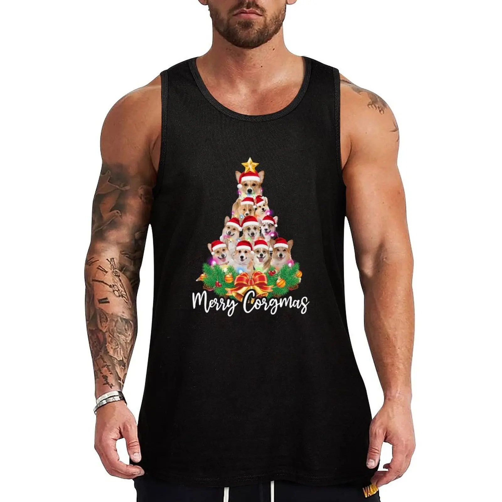 Merry Corgmas, Christmas Corgi Dog Lover Gift For Mom, Wife or Girlfriend Tank Top Classic Fit Undershirt Everyday Wear
Merry Corgmas, Christmas Corgi Dog Lover Gift For Mom, Wife or Girlfriend Tank Top Classic Fit Undershirt Everyday Wear