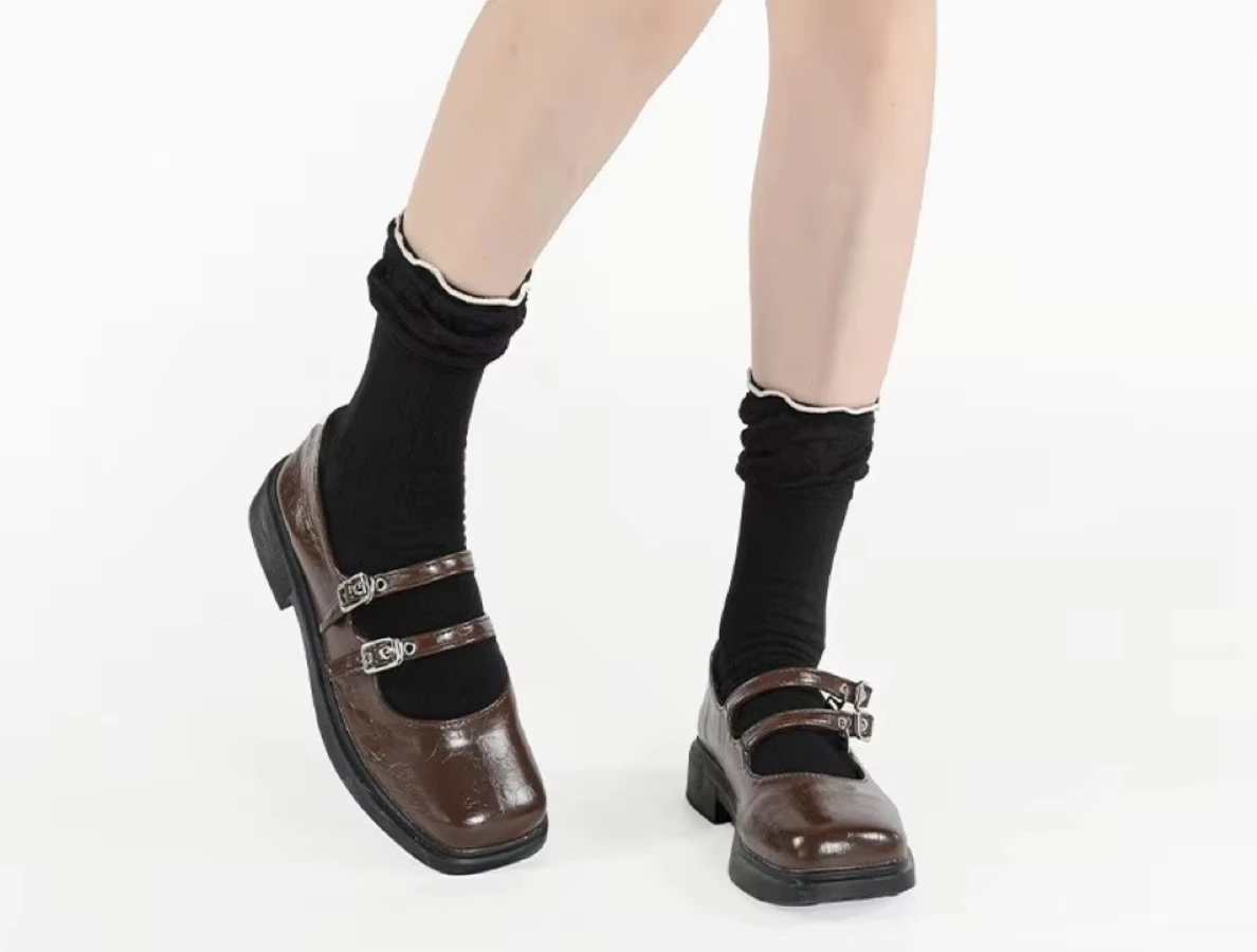 Summer New Style Women's Socks Double Needle Lace Trim Double Layer Knee High Leggings Fashionable Comfortable Breathable cotton
Summer New Style Women's Socks Double Needle Lace Trim Double Layer Knee High Leggings Fashionable Comfortable Breathable cotton
