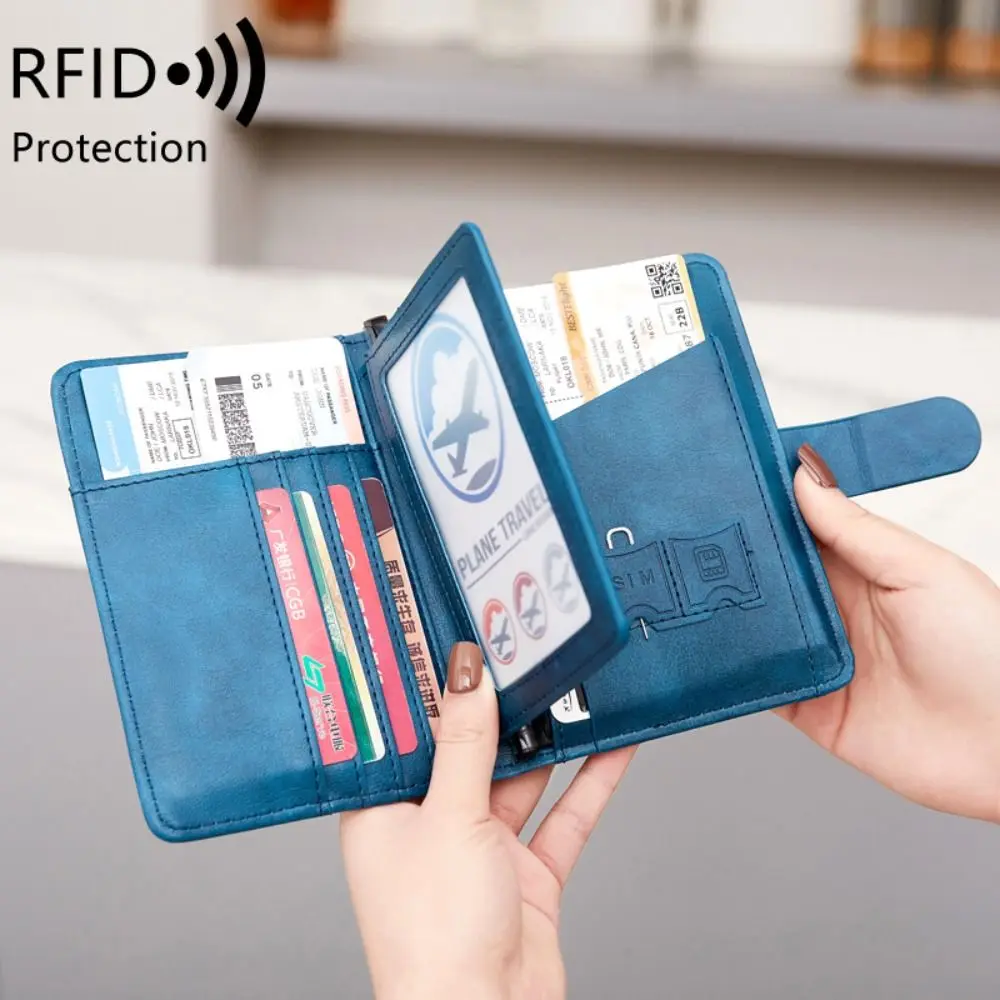 Card Holder PU Passport Bag Purse Passport Cover Travel Wallet Multifunctional Airplane Check-in Certificate Storage Bag
Card Holder PU Passport Bag Purse Passport Cover Travel Wallet Multifunctional Airplane Check-in Certificate Storage Bag
