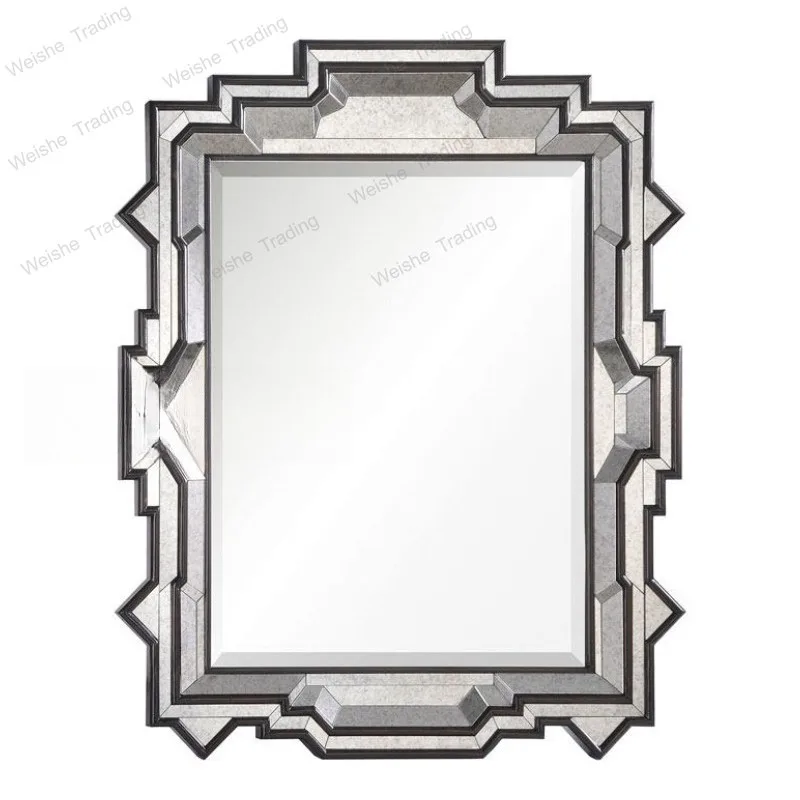 Neoclassical wall hanging foyer fireplace art background wall decorative mirror dressing mirror bathroom mirror
Neoclassical wall hanging foyer fireplace art background wall decorative mirror dressing mirror bathroom mirror