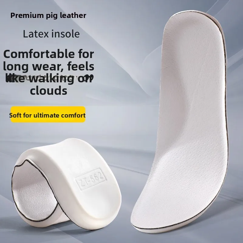 Thickened Leather Insoles Sports Anti-Pain Shock Absorption Men's Anti-Odor Pigskin Sweat Absorbent Breathable Soft Bottom Wo...
Thickened Leather Insoles Sports Anti-Pain Shock Absorption Men's Anti-Odor Pigskin Sweat Absorbent Breathable Soft Bottom Wo...