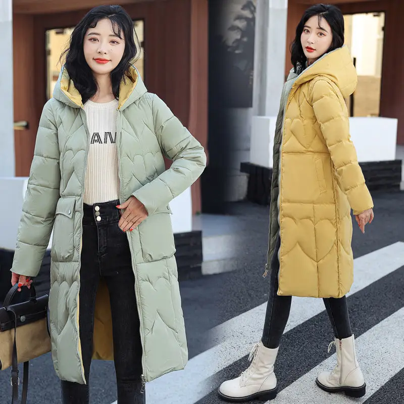 2023 Winter Long Cotton-padded Women's Two Sided Down Cotton Clothing Thickened Bread Clothing Student Loose Comfortable Jacket
2023 Winter Long Cotton-padded Women's Two Sided Down Cotton Clothing Thickened Bread Clothing Student Loose Comfortable Jacket