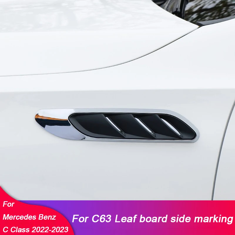 For Mercedes Benz C E Class W206 W214 AMG C63 2022-2025 Car Accessories Door Fender Wing Fender Wind Vane Emblem Sticker Badge
For Mercedes Benz C E Class W206 W214 AMG C63 2022-2025 Car Accessories Door Fender Wing Fender Wind Vane Emblem Sticker Badge
