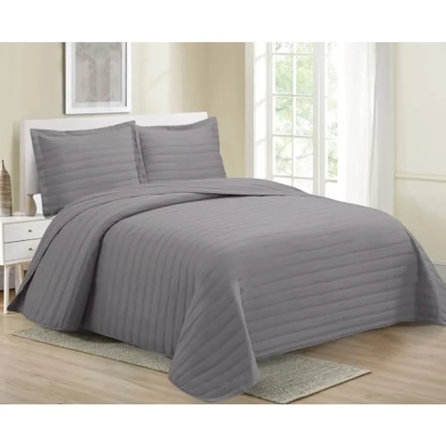 MK Collection Embossed Modern Quilt Oversized Coverlet Bedspread Set Solid Color New #Nancy
MK Collection Embossed Modern Quilt Oversized Coverlet Bedspread Set Solid Color New #Nancy