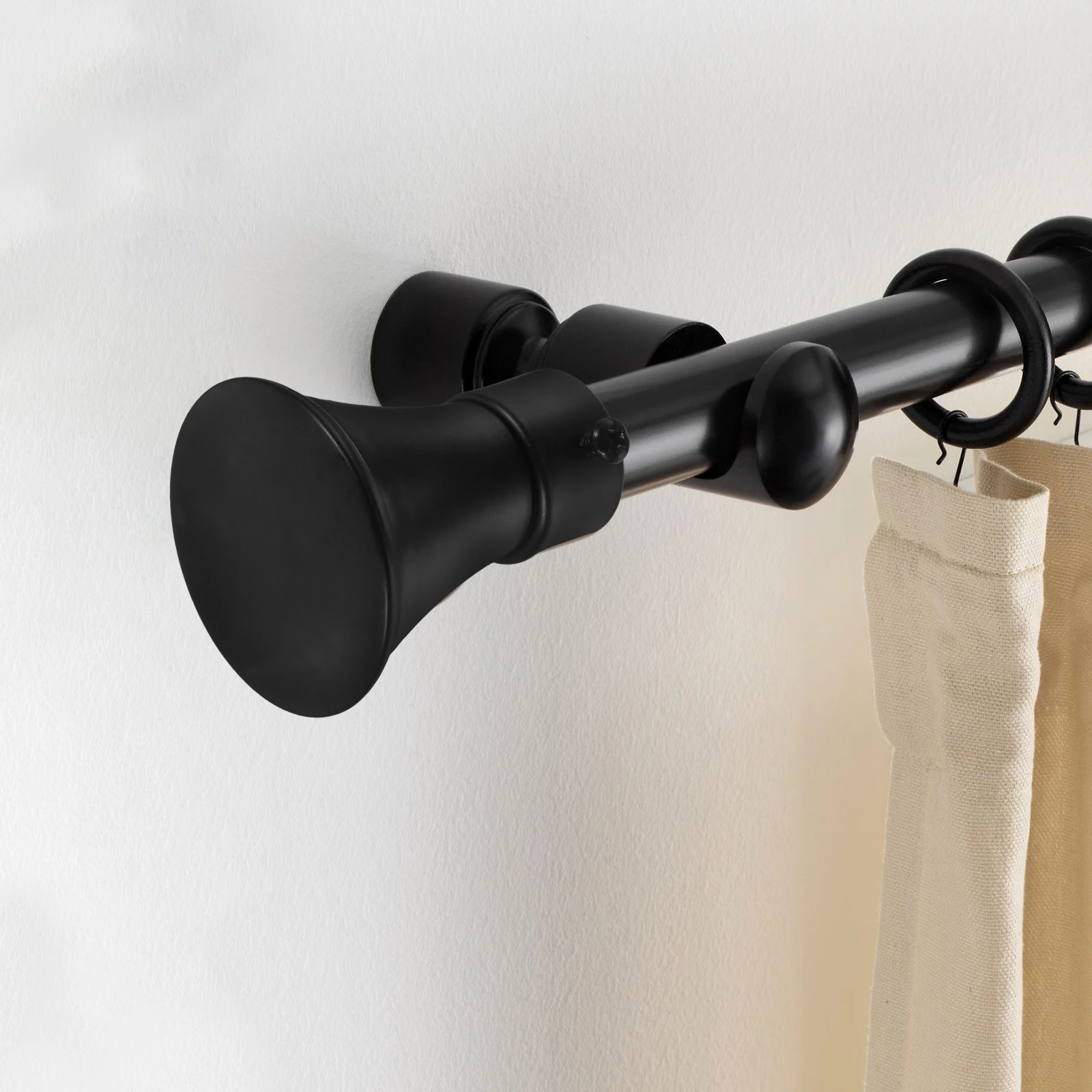 2 Pcs Rod For Crafts Ends Finials Black Coated 28mm Diameter Curtain Rod Finials Black Decorative Ends for Home
2 Pcs Rod For Crafts Ends Finials Black Coated 28mm Diameter Curtain Rod Finials Black Decorative Ends for Home