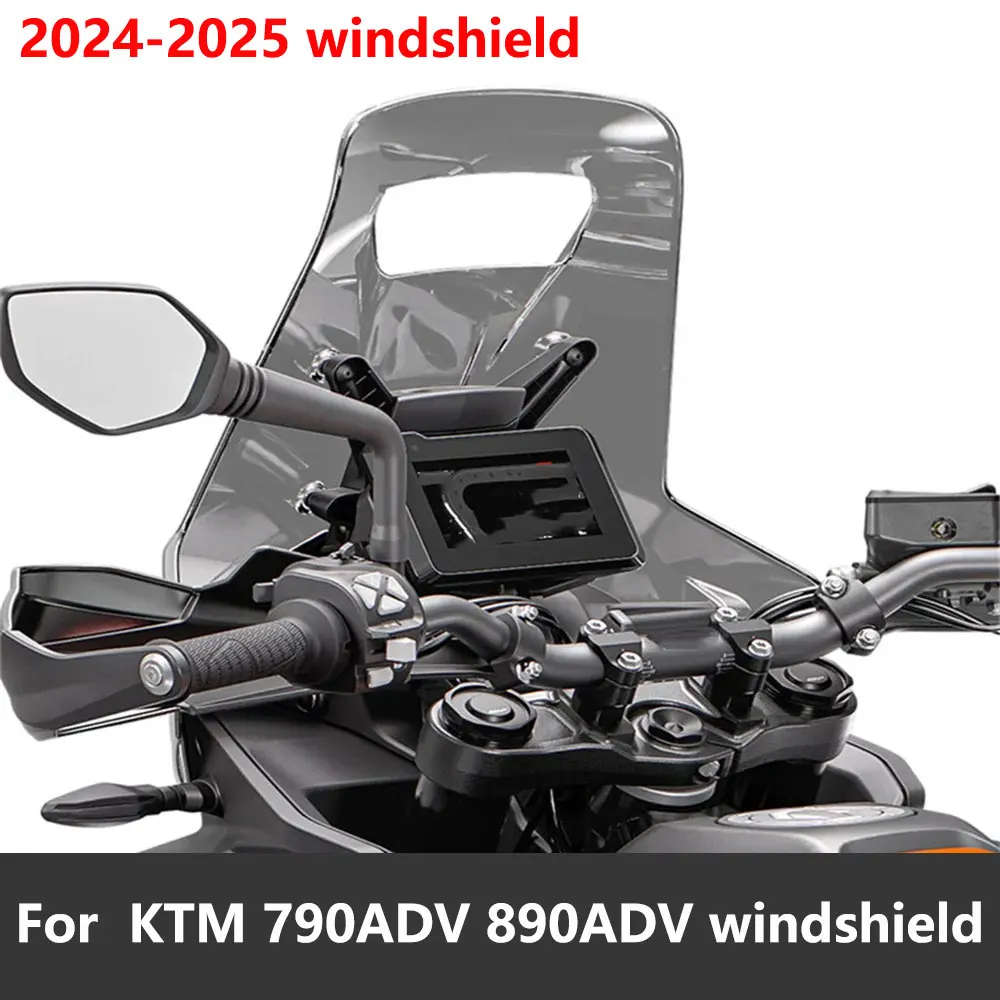 For 24-25 KTM 790ADV 890ADV windshield windshield and rain plate Thickened Deflector Plate Deflector with Vents acessories
For 24-25 KTM 790ADV 890ADV windshield windshield and rain plate Thickened Deflector Plate Deflector with Vents acessories