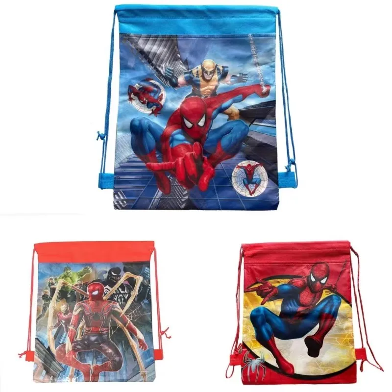 Двусторонняя сумка на шнурке с рисунком Человека-паука Marvel, детский праздничный подарочный кошелек на шнурке
Двусторонняя сумка на шнурке с рисунком Человека-паука Marvel, детский праздничный подарочный кошелек на шнурке