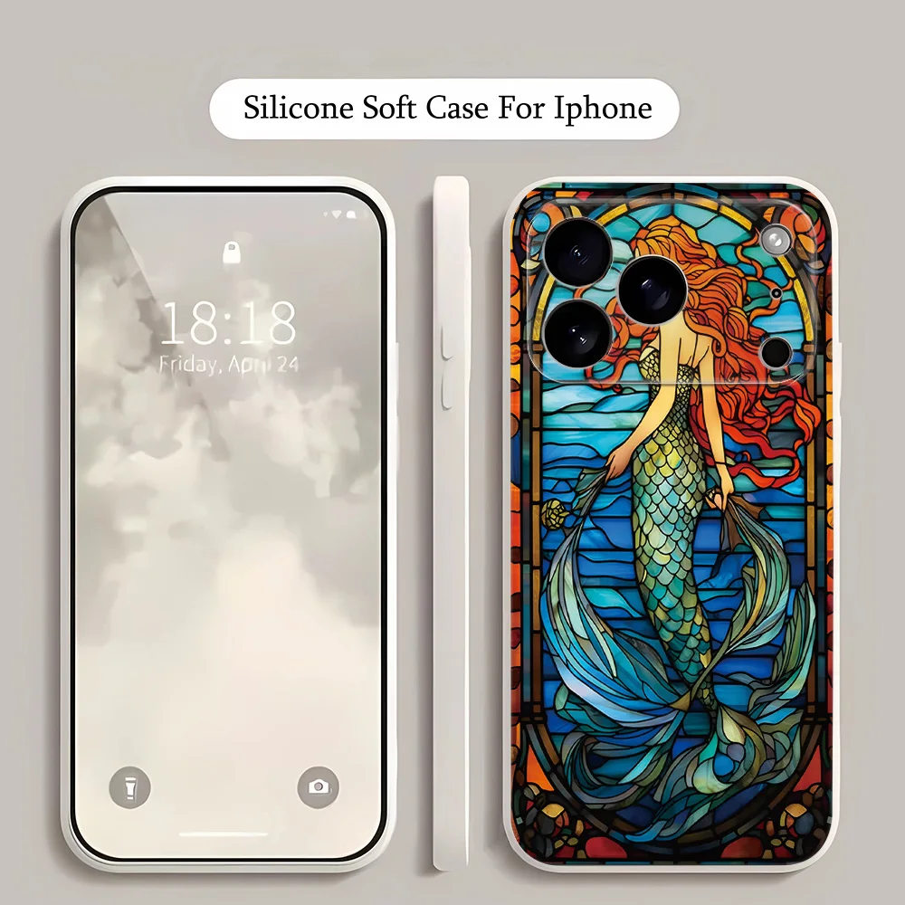 Mermaid Pattern Phone Case for iPhone17Pro Max/17Pro/17/16/15/14/13/12/11/Pro/Plus Fashion Friend Gift Aesthetic Phone Case
Mermaid Pattern Phone Case for iPhone17Pro Max/17Pro/17/16/15/14/13/12/11/Pro/Plus Fashion Friend Gift Aesthetic Phone Case
