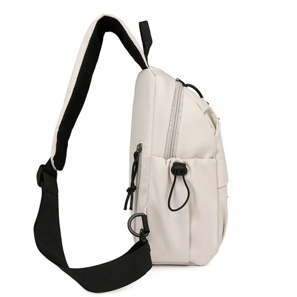 Solid Color Nylon Chest Bag Multifunctional Korean Style Shoulder Crossbody Bag Adjustable Shoulder Large Capacity
Solid Color Nylon Chest Bag Multifunctional Korean Style Shoulder Crossbody Bag Adjustable Shoulder Large Capacity