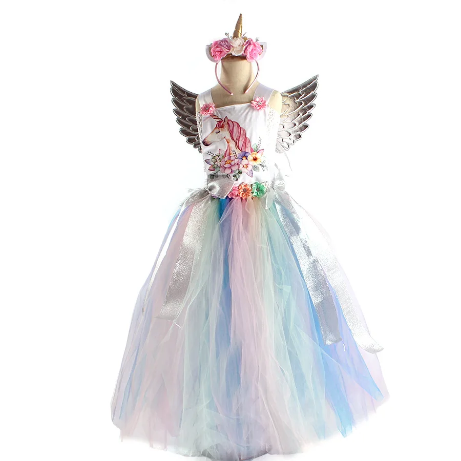 Kids Rainbow Unicorn Fancy Dress for Girls Princess Birthday Party Halloween Costumes Kids Tulle Robe Princess Pageant Ball Gown
Kids Rainbow Unicorn Fancy Dress for Girls Princess Birthday Party Halloween Costumes Kids Tulle Robe Princess Pageant Ball Gown