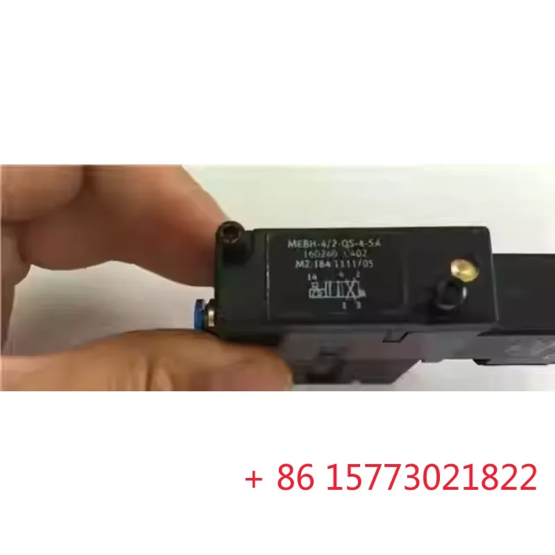 MEBH-4/2-QS-4-SA air valve solenoid valve M2.184.1111/05 for Heidelberg printing press parts
MEBH-4/2-QS-4-SA air valve solenoid valve M2.184.1111/05 for Heidelberg printing press parts