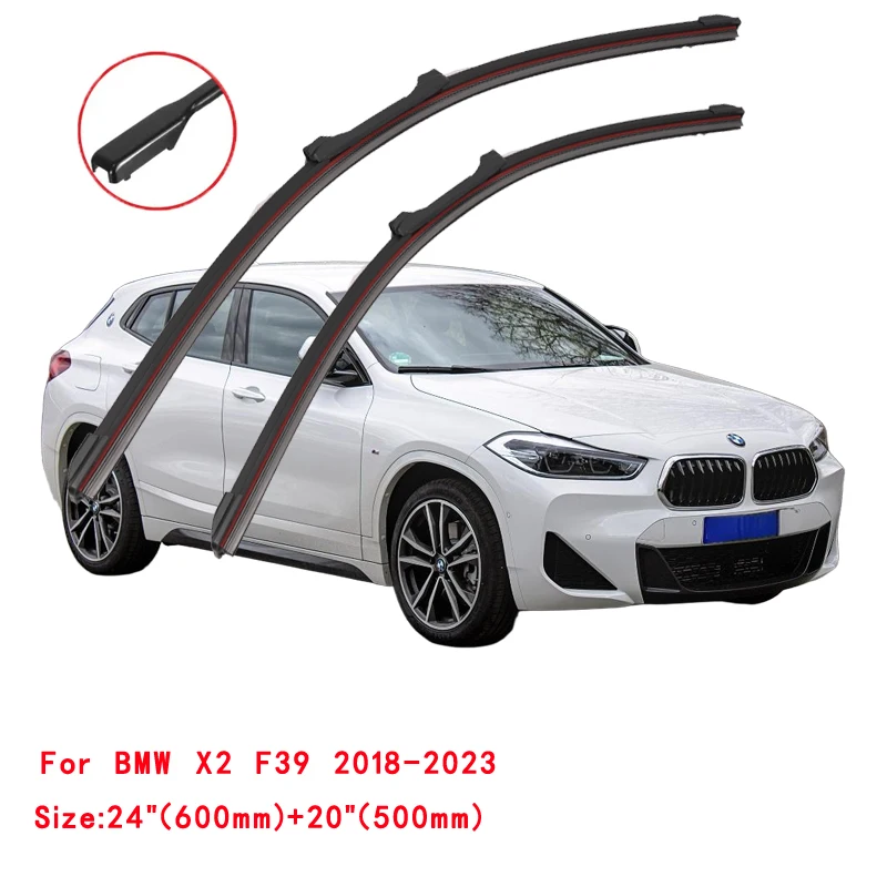 For BMW X2 F39 2018-2023 Car Windshield Wiper Blade Front Windscreen Brushes Washer Accessories Window Cleaning Replacement
For BMW X2 F39 2018-2023 Car Windshield Wiper Blade Front Windscreen Brushes Washer Accessories Window Cleaning Replacement