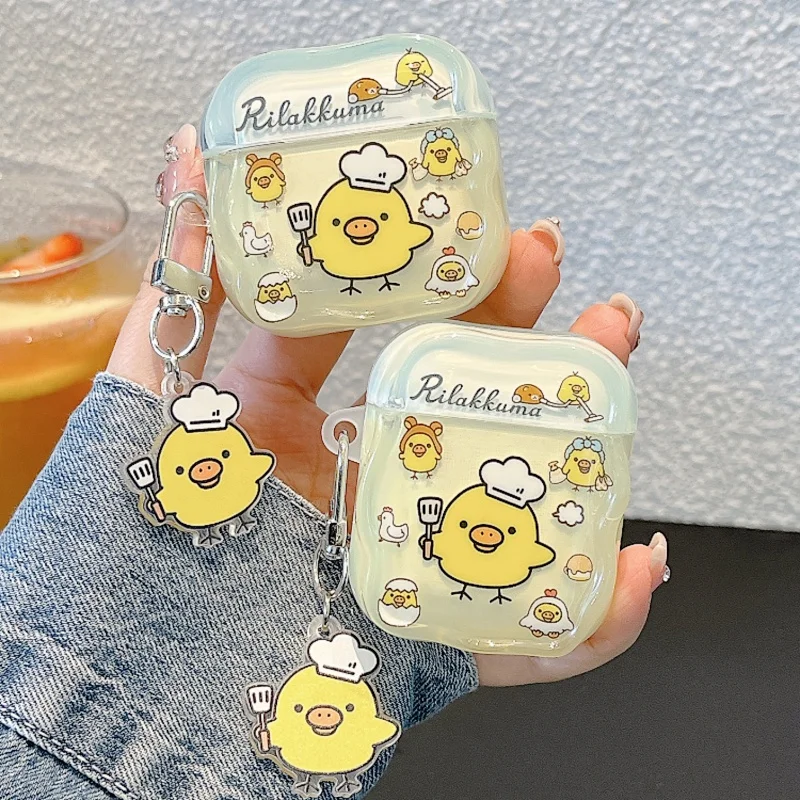 Funny Cute Cartoon Chef Chicken Earphone Case For Apple Airpods Pro 2 3 4 Cover with Pendant Silicone Headphone Cases For Airpod
Funny Cute Cartoon Chef Chicken Earphone Case For Apple Airpods Pro 2 3 4 Cover with Pendant Silicone Headphone Cases For Airpod