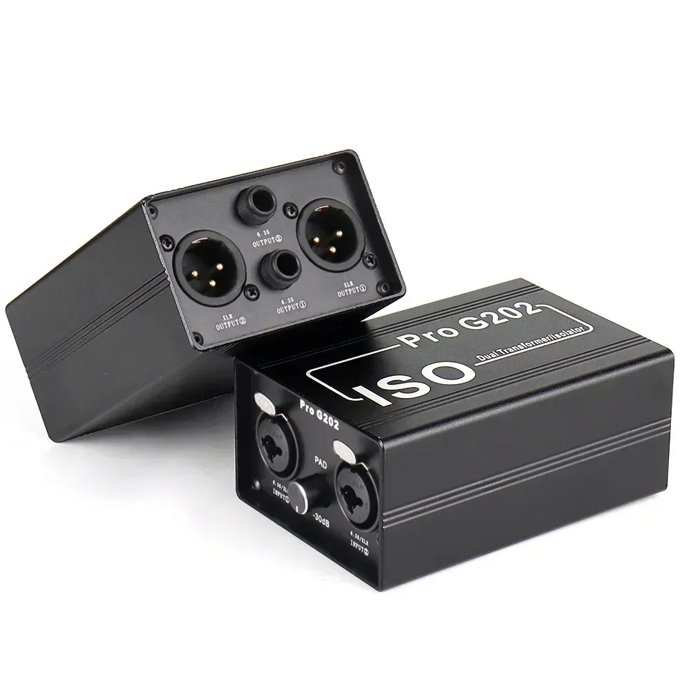 GX200 Audio Isolator Current Sound Noise Cancellation Mixer Microphone Common Ground Filter Multifunctional Noise Isolator Meter
GX200 Audio Isolator Current Sound Noise Cancellation Mixer Microphone Common Ground Filter Multifunctional Noise Isolator Meter