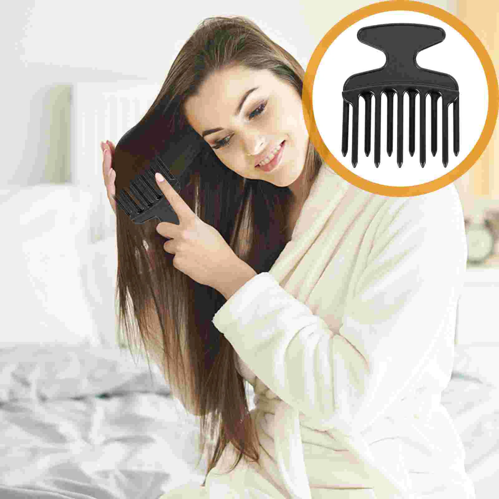 Afro Comb Hair Pick 2Pcs Hair Detangling Comb Wide Tooth Detangler Comb Styling Shampoo Comb Handle Curly Hair Wet Dry Hair
Afro Comb Hair Pick 2Pcs Hair Detangling Comb Wide Tooth Detangler Comb Styling Shampoo Comb Handle Curly Hair Wet Dry Hair