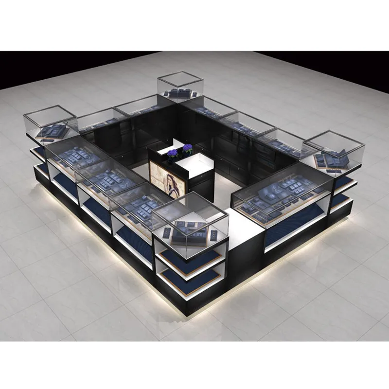 Custom, High End Jewellery Display Cabinet Jewelry Showcase Fashion Jewelry Display Stand Kiosk in Shopping Mall
Custom, High End Jewellery Display Cabinet Jewelry Showcase Fashion Jewelry Display Stand Kiosk in Shopping Mall