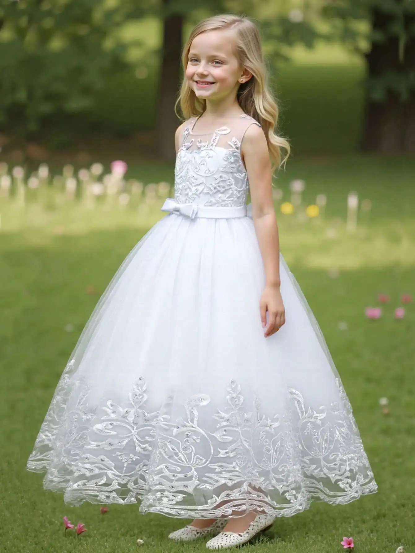 2026 Flower Girl Dresses For Weddings Lace Luxury Vestidos Princess Birthday Party Bridesmaid Dress For Kid 5-12 Years BIBIHOU
2026 Flower Girl Dresses For Weddings Lace Luxury Vestidos Princess Birthday Party Bridesmaid Dress For Kid 5-12 Years BIBIHOU