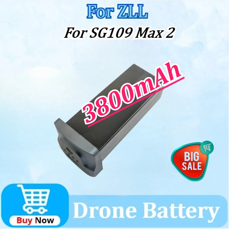 7.4V 3800mAh Drone Battery For ZLL SG109 Max 2 Replacement Battery Accessory Parts Powerful Replacement Batteries High-Capacity
7.4V 3800mAh Drone Battery For ZLL SG109 Max 2 Replacement Battery Accessory Parts Powerful Replacement Batteries High-Capacity