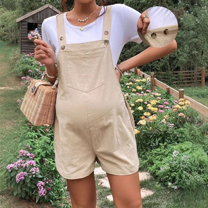 Maternity Wear Spring Summer Casual Breathable Maternity Pants Five-point Pants Adjustable Waist Strap Maternity Shorts
Maternity Wear Spring Summer Casual Breathable Maternity Pants Five-point Pants Adjustable Waist Strap Maternity Shorts