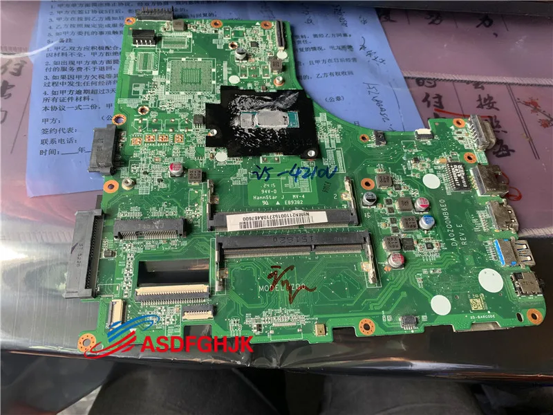Original DA0Z00MB6E0 NBM211001 FOR Acer E5-471 notebook motherboard WITH I5-4210U CPU 100% Works Perfectly
Original DA0Z00MB6E0 NBM211001 FOR Acer E5-471 notebook motherboard WITH I5-4210U CPU 100% Works Perfectly