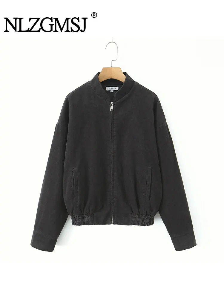 NLZGMSJ Elegant Women Corduroy Jacket 2025 Autumn Winter Zipper Pockets Long Sleeve Loose Jacket Top Y2K
NLZGMSJ Elegant Women Corduroy Jacket 2025 Autumn Winter Zipper Pockets Long Sleeve Loose Jacket Top Y2K