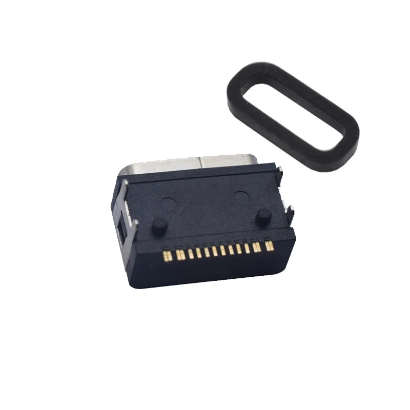 1Pcs TYPE C 16Pin Waterproof Female USB Jack Dock Waterproof USB Socket Jack DIY Power Charging Connector Port
1Pcs TYPE C 16Pin Waterproof Female USB Jack Dock Waterproof USB Socket Jack DIY Power Charging Connector Port