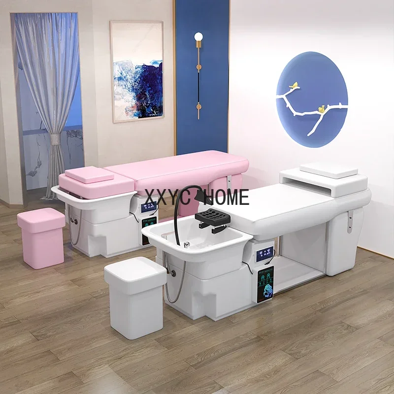 Shampoo Chair Hair Saloon Dedicated Stainless Steel Physiotherapy Bed Glass Cylinder Base Flushing Bed
Shampoo Chair Hair Saloon Dedicated Stainless Steel Physiotherapy Bed Glass Cylinder Base Flushing Bed