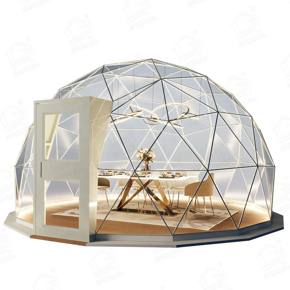 6m Igloo Transparent clear Glamping Camping Geodesic Desert Igloo Dome Tent Luxury Outdoor
6m Igloo Transparent clear Glamping Camping Geodesic Desert Igloo Dome Tent Luxury Outdoor