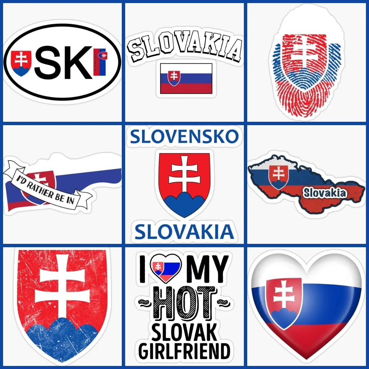 Slovak SK Flag Map Sticker Motorcycle Laptop Bike Accessories Wall Room Truck Van Car Helmet Racing PVC Decals Customizable
Slovak SK Flag Map Sticker Motorcycle Laptop Bike Accessories Wall Room Truck Van Car Helmet Racing PVC Decals Customizable