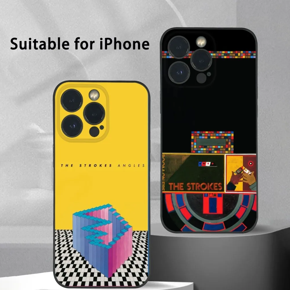 Rock Band The S-Strokes Phone Case For iPhone 16 15 14 13 Pro Max Plus Mini Frosted Soft Shell Funda
Rock Band The S-Strokes Phone Case For iPhone 16 15 14 13 Pro Max Plus Mini Frosted Soft Shell Funda