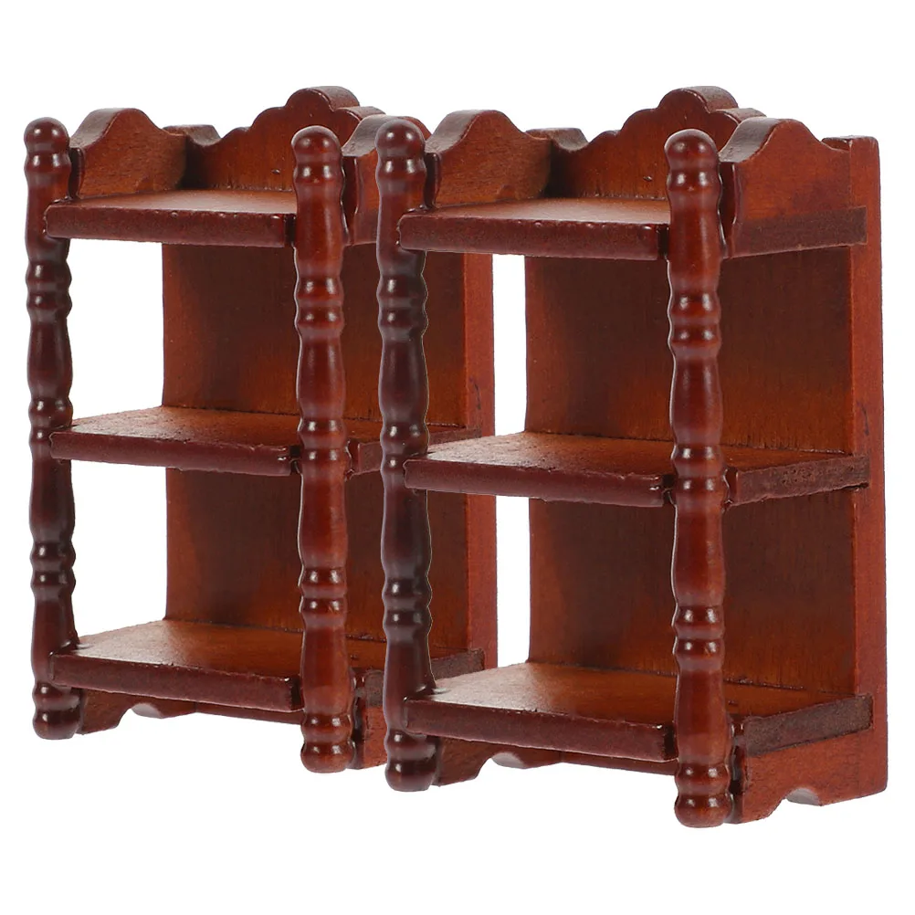2 Pcs Miniature Wood Nightstand House Bedside Table Model Simulation Mini Nightstand for Miniatures 1/12 Scale Toy
2 Pcs Miniature Wood Nightstand House Bedside Table Model Simulation Mini Nightstand for Miniatures 1/12 Scale Toy