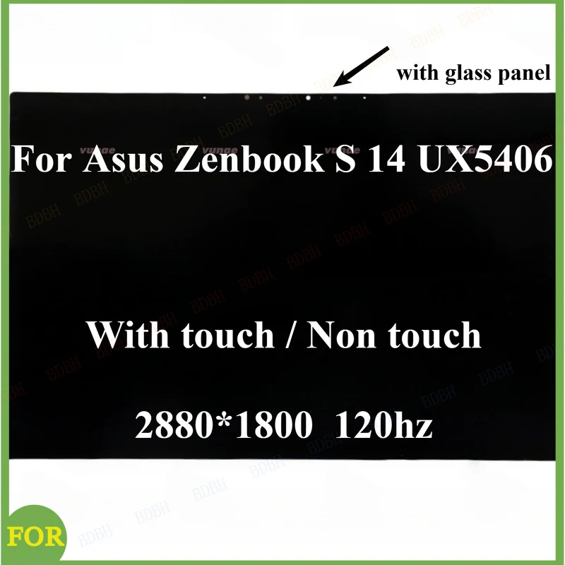 BDBHFor Asus Zenbook S 14 UX5406 Series OLED-матрица для ноутбука, ЖК-экран ATNA40CU09, замена, 14,0 дюймов, OLED, 120 Гц, 2880*1800, 16:10
BDBHFor Asus Zenbook S 14 UX5406 Series OLED-матрица для ноутбука, ЖК-экран ATNA40CU09, замена, 14,0 дюймов, OLED, 120 Гц, 2880*1800, 16:10