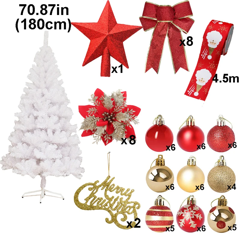 Набор белых елочных украшений «сделай сам», 1,2/1,5/1,8 м, набор украшений для рождественской елки, зимняя новогодняя вечеринка, домашний декор, Прямая поставка
Набор белых елочных украшений «сделай сам», 1,2/1,5/1,8 м, набор украшений для рождественской елки, зимняя новогодняя вечеринка, домашний декор, Прямая поставка