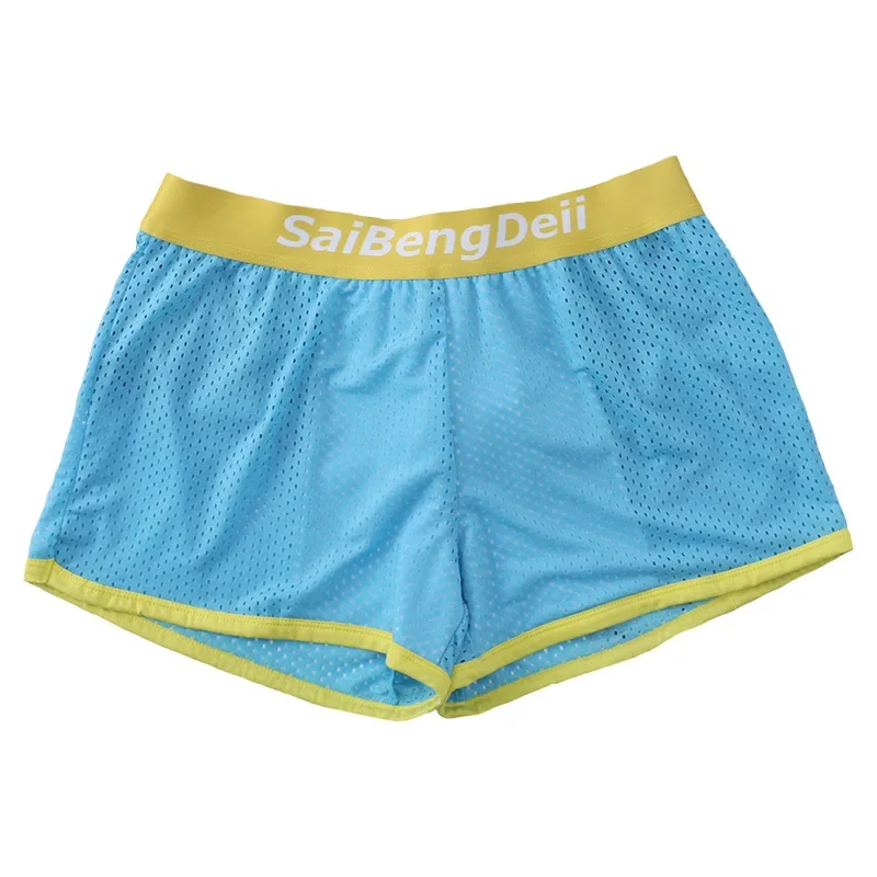 Men's Mesh Ice Silk Boxer Shorts Breathable Summer Underwear Quick-dry Loungewear Sport Casual Sleepwear Mesh Aro Pants
Men's Mesh Ice Silk Boxer Shorts Breathable Summer Underwear Quick-dry Loungewear Sport Casual Sleepwear Mesh Aro Pants