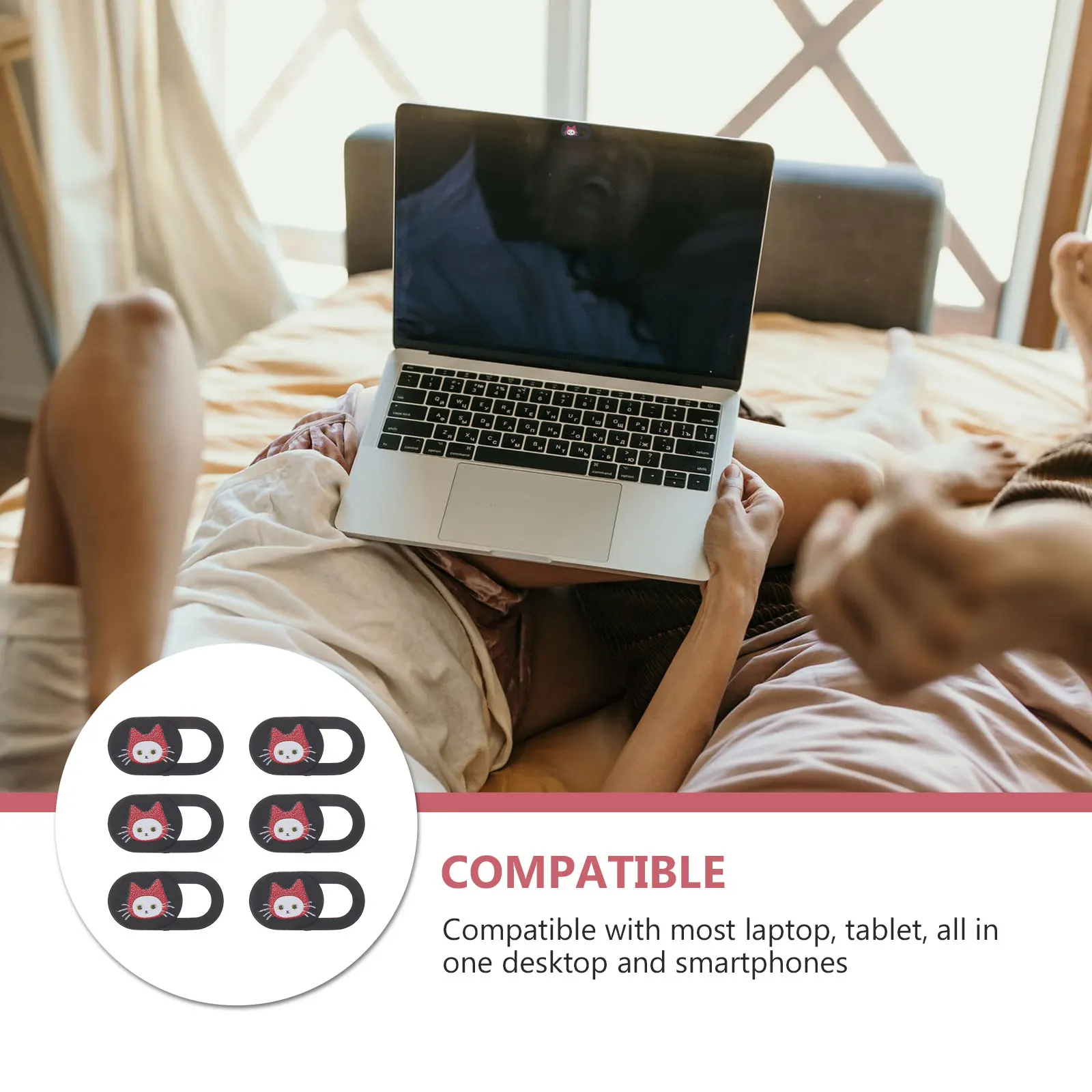 6Pcs Cover Slide High Durability Anti-Peeping Sliding Lid for Pc Desktop Laptop Webcam Cover Slide
6Pcs Cover Slide High Durability Anti-Peeping Sliding Lid for Pc Desktop Laptop Webcam Cover Slide