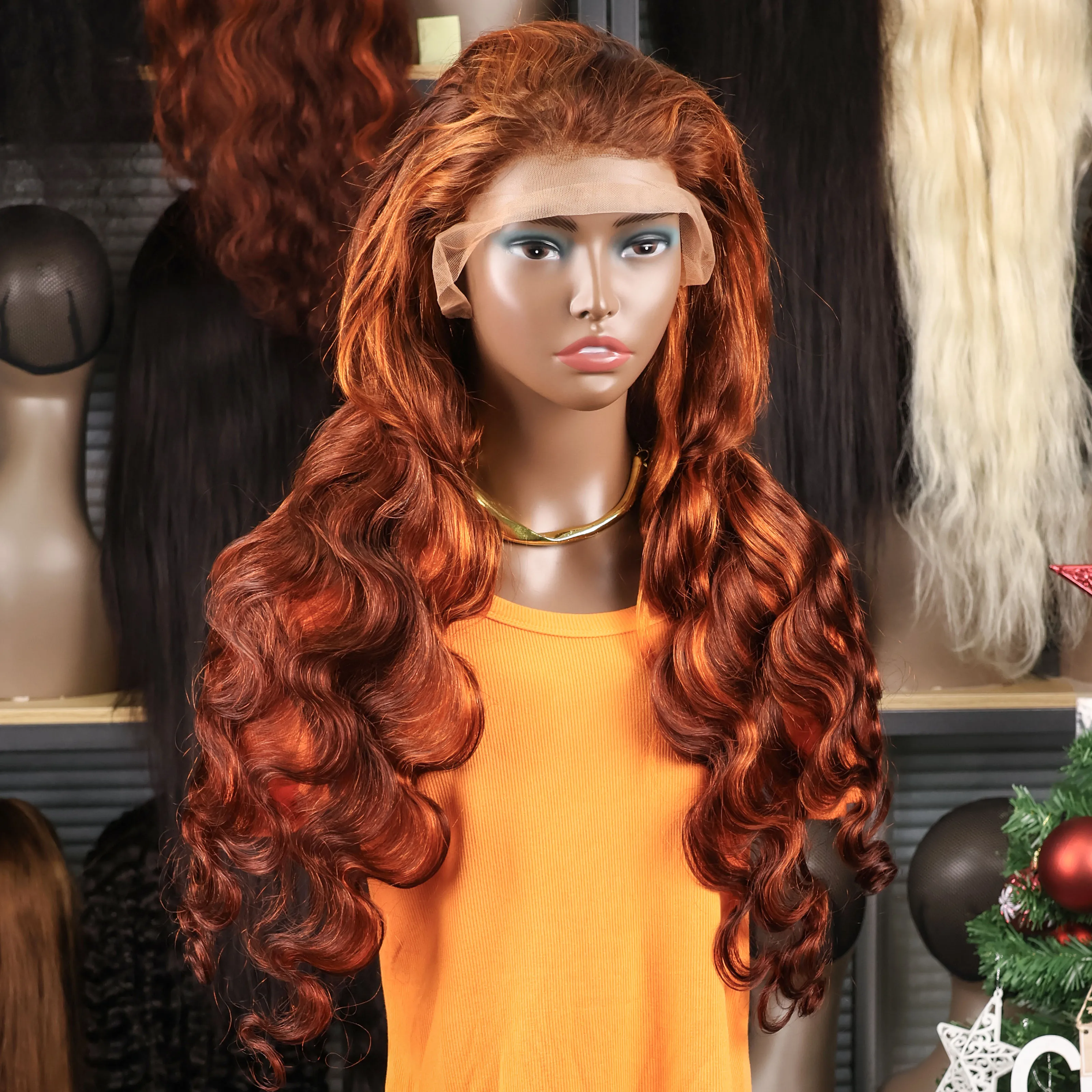 4/350 Highlight Wig Human Hair Body Wave Ombre Orange Ginger Lace Front Wig Human Hair Hd Lace Wig 13x6 Human Hair 200% Density
4/350 Highlight Wig Human Hair Body Wave Ombre Orange Ginger Lace Front Wig Human Hair Hd Lace Wig 13x6 Human Hair 200% Density