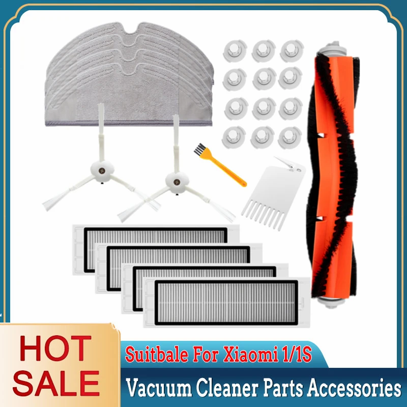 Various Hepa Filter for Xiaomi Mijia Robot S5 S50 Max Mi Robot Vacuum Cleaner Mop Roller Side Brush Accessories Spare Parts Kit
Various Hepa Filter for Xiaomi Mijia Robot S5 S50 Max Mi Robot Vacuum Cleaner Mop Roller Side Brush Accessories Spare Parts Kit