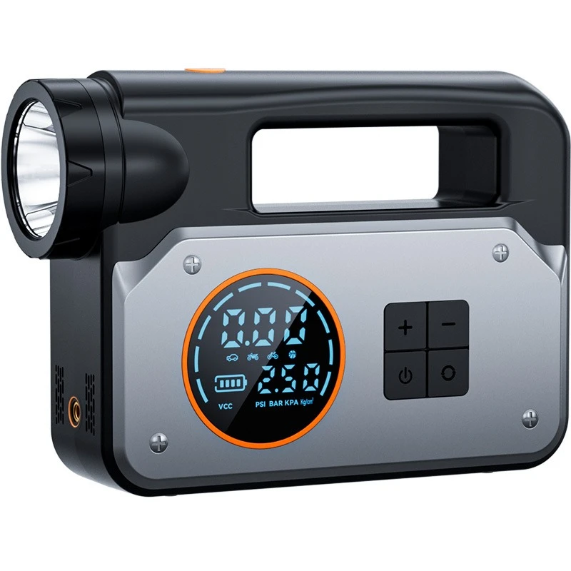 Car Wireless Air Pump Portable Car Air Pump Emergency Start Power Supply
Car Wireless Air Pump Portable Car Air Pump Emergency Start Power Supply