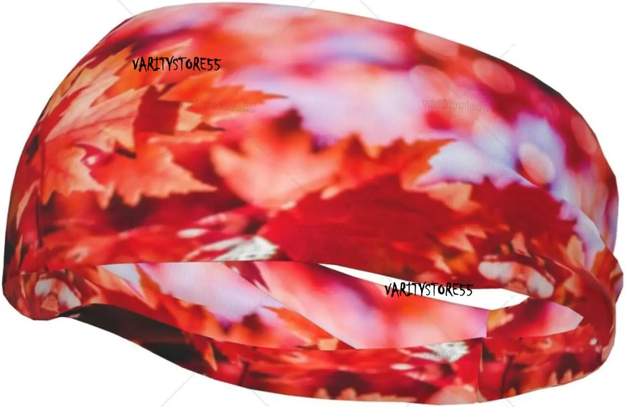 Autumn Leaf Print Sports Headband for Men Wome Reused Washed Mens Headband Sweat Bands for Running Yoga Fitness
Autumn Leaf Print Sports Headband for Men Wome Reused Washed Mens Headband Sweat Bands for Running Yoga Fitness