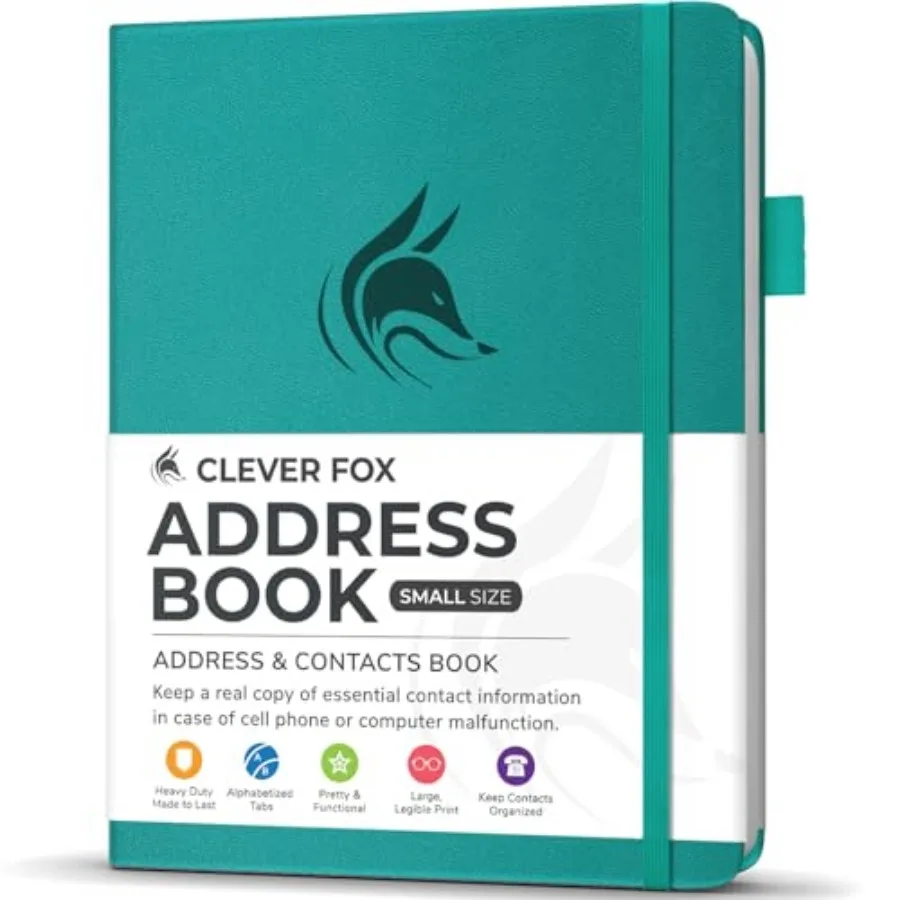 Address Book with alphabetic tabs - PU Leather Telephone and Address Book for Keeping Contacts Safe, Contact Organizer Journal,
Address Book with alphabetic tabs - PU Leather Telephone and Address Book for Keeping Contacts Safe, Contact Organizer Journal,